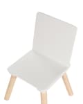 Miniatyrbilde 11 av 11: Barnesett Hvit Lyst Tre MDF Furu 2-seters Bord med stoler Stilfull Barnerom