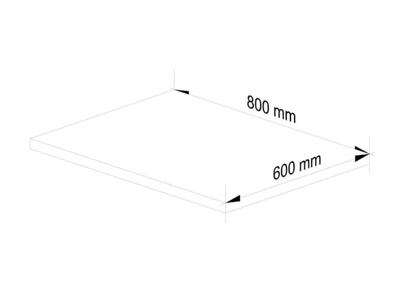 Køkkenbord S80 Oliwia - Sonoma Eg