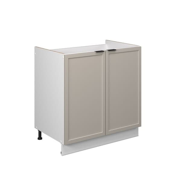 Fame-Line underdiskbänk, 80cm utan PT, GreyBeige, White, Vicco