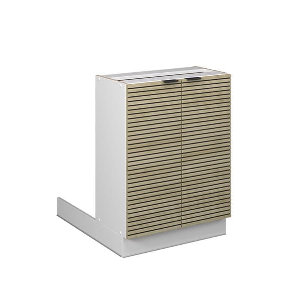 Fame-Line köksö, 60cm utan bänkskiva, Ekpanel, Vit, Vicco
