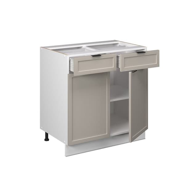 Fame-Line köksmöbler, 80cm, PT Marble, GreyBeige, White, Vicco