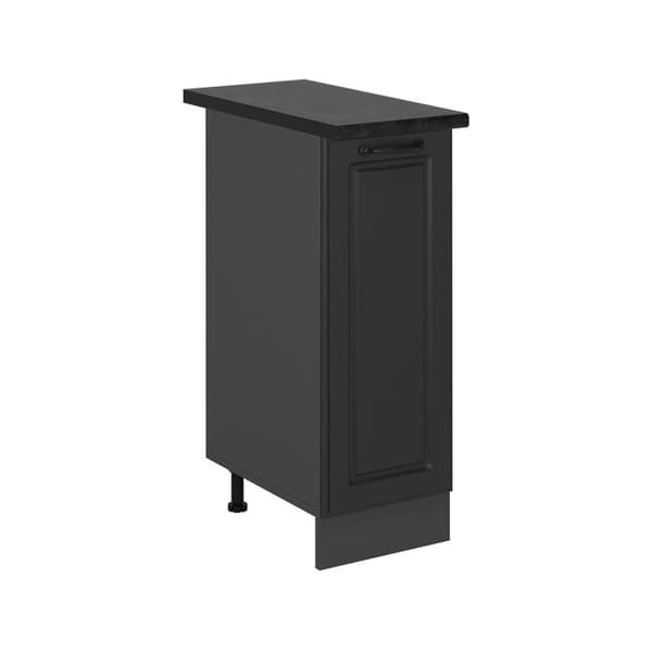 Köksmöbel R-Line, 30cm, PT Antracit, Antracit landsby, Antracit, Vicco