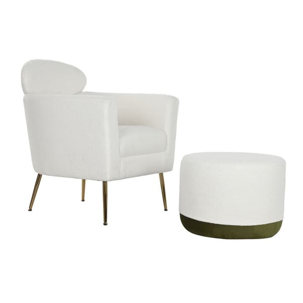 Fåtölj Home ESPRIT Polyester Trä 74 X 76 X 82 cm