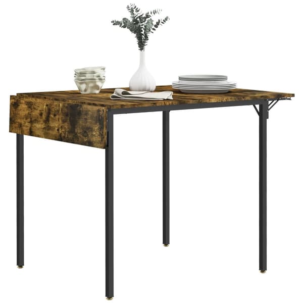 Rootz Udvideligt spisebord - Foldningsbord - Rumbesparende borde - Vandtæt og ridsebestandig - 120 cm x 79 cm x 79 cm