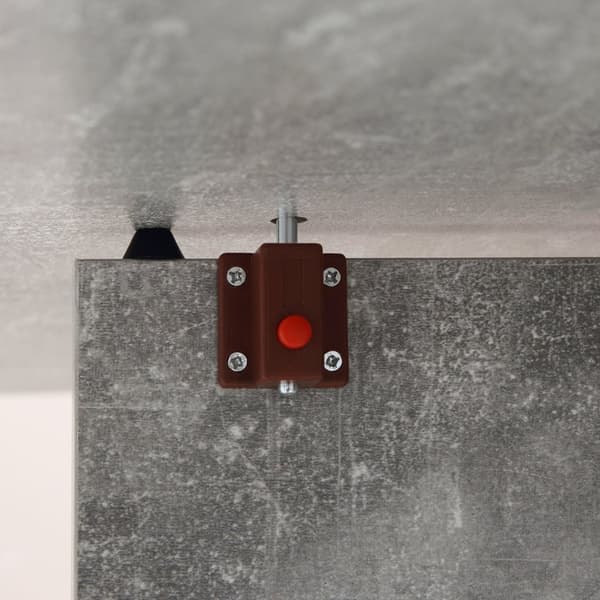Rootz foldekøkkenbord - Spisebord - Multifunktionelle møbler - Rumbesparende design - 75W x 140d x 74h cm med hylder og hjul