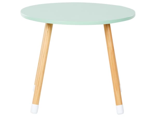 Barnebord med 2 stoler Hvit Lyst tre MDF Gulvbeskyttere Moderne design Barnerom