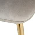Miniatyrbild 11 av 11: Matbord Sonoma 80x80 Cm - 2 Stolar Cream Velvet