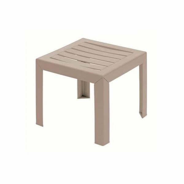 Sofabord Grosfillex Miami Brun 40 x 40 x 38 cm
