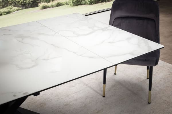 Rootz Suuri Ruokapöytä - Moderni muotoilu - suorakulmainen pöytä - tila 12 - 180 - 260 cm x 95cm x 76cm