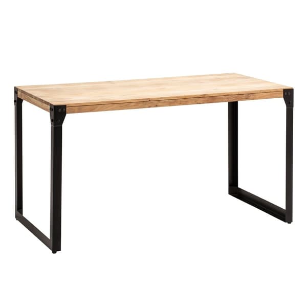 Rootz Massive Matsalsbord - Industriell stil - Träbord - Handmased - Sits 6 - 140 cm x 80 cm x 76 cm