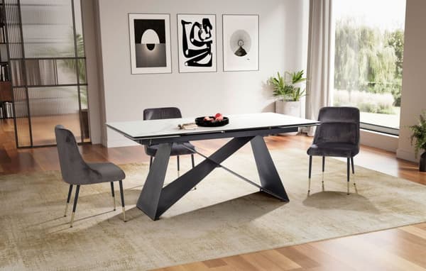Rootz Moderne spisebord - Spisebord - rektangulært bord - Udvideligt - 180-260 cm x 95 cm x 78 cm