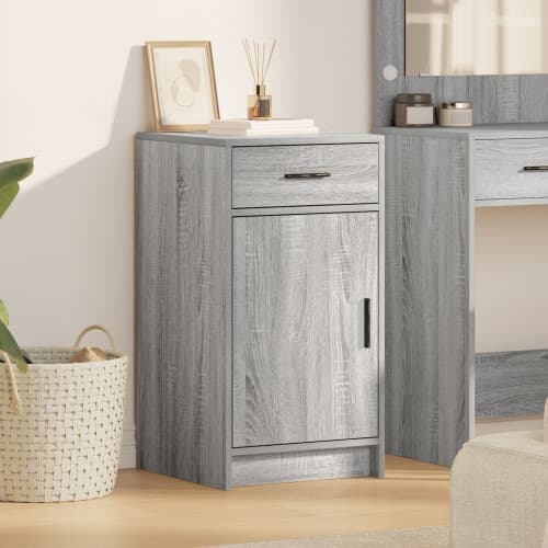 Sideboard grå sonoma 40x41x75 cm konstruerat trä