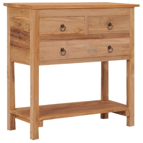 Skänk 78x35x80 cm massiv teak