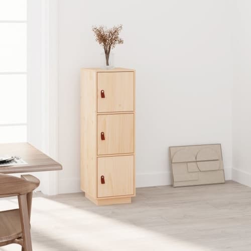 Högskåp 34x40x108,5 cm massiv furu