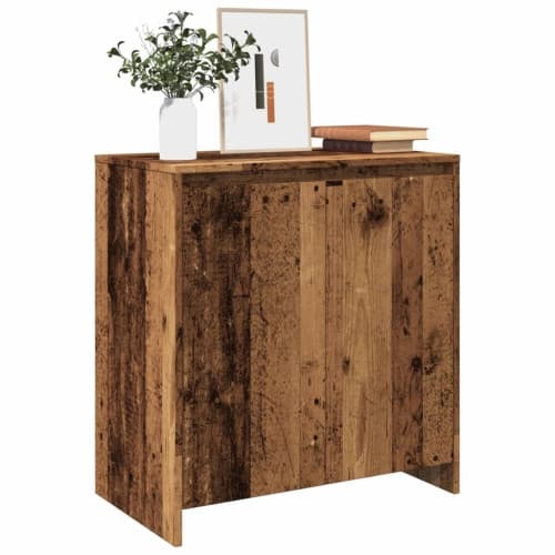 Skänk åldrat trä 70x41x75 cm konstruerat trä