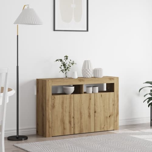 Sideboard Artisan Oak Konstruerat Trä 116 x 30 x 75 cm Sideboard