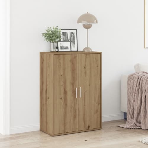 Sideboard artisan ek 60x31x84 cm konstruerat trä
