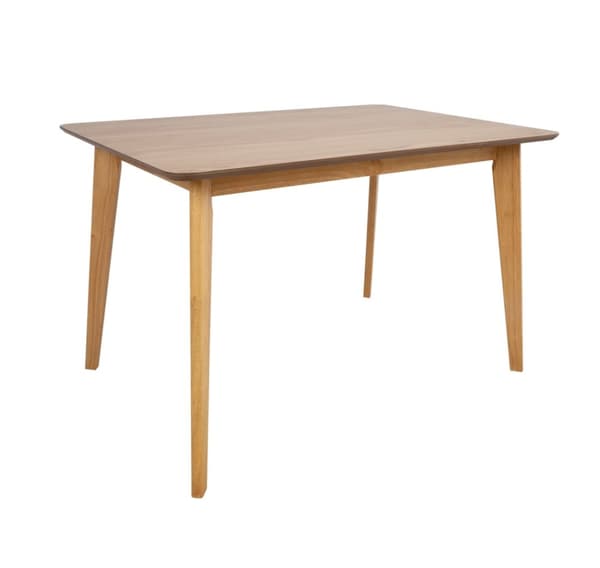 Ruokapöytäsarja ROXBY pöytä 120x80xH76cm, 4 tuolia (AC91520 ), tammi