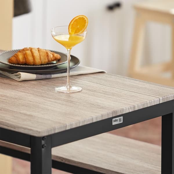 Matsalsbord Set, OGT25-HN, 110x58x74 cm, Brun