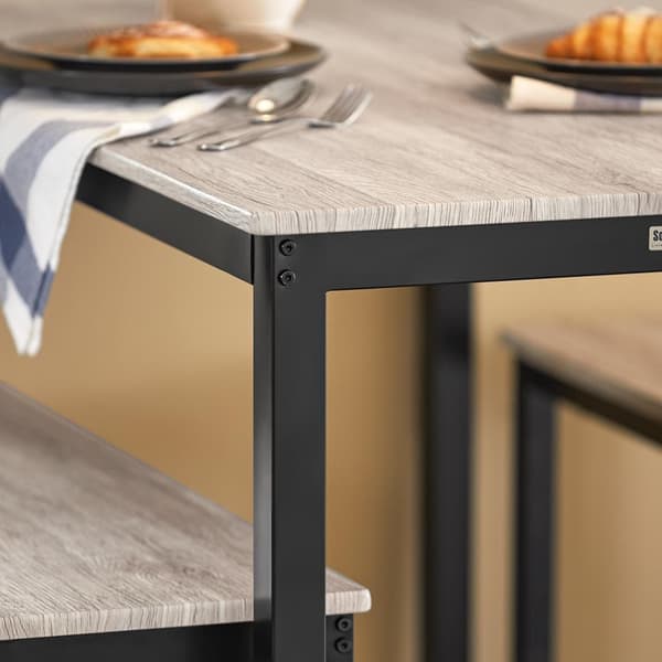Matsalsbord Set, OGT25-HN, 110x58x74 cm, Brun