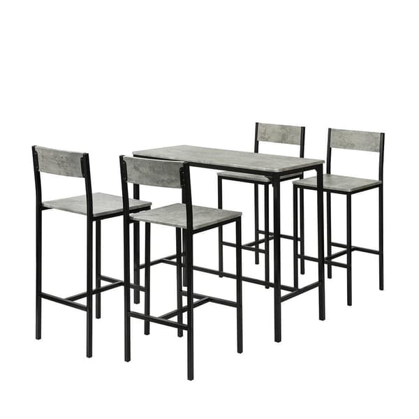 Spisesæt, OGT14-HG, 100x45x87 cm, Brun