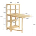 Miniatyrbillede 3 af 5: Spisebord, FWT70-N, 98x126x60 cm, Træ