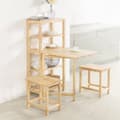 Miniatyrbillede 2 af 5: Spisebord, FWT70-N, 98x126x60 cm, Træ