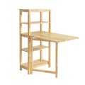 Miniatyrbillede 1 af 5: Spisebord, FWT70-N, 98x126x60 cm, Træ