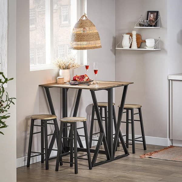 Matsalsset, OGT24-N, 40-80x89x80 cm, Brun