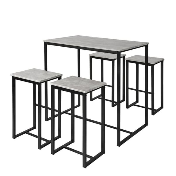 Baaripöytä, OGT15-HG, 100x60x96 cm, Harmaa