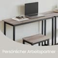Miniatyrbild 5 av 5: Matservis, VASAGLE LBT218B01, 100x40x90 cm, Svart