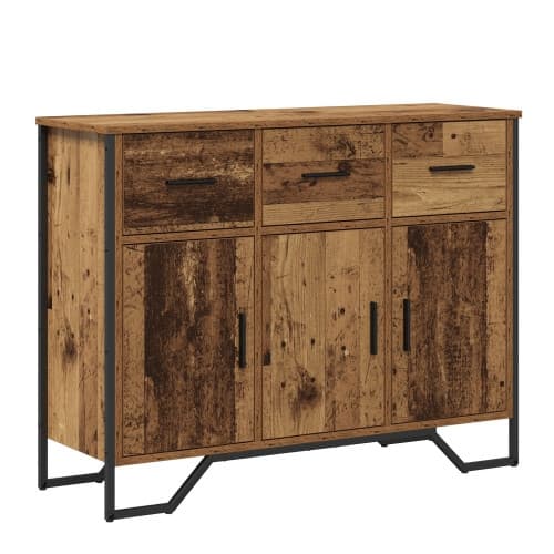 Skåp Gamla trä 97x32.5x74.5 cm Träverk