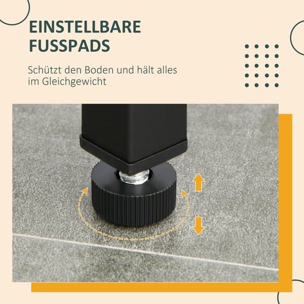 Barbord Set, 835-338, 109x60x100 cm, Svart/Rustikt Brun