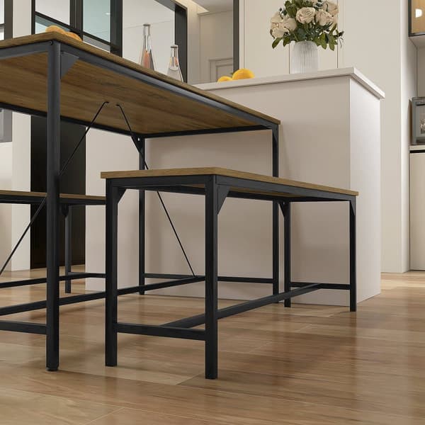 Matsalsset, 140x70x76 cm, Naturträ