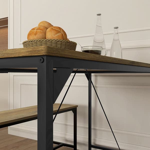 Matsalsset, 140x70x76 cm, Naturträ