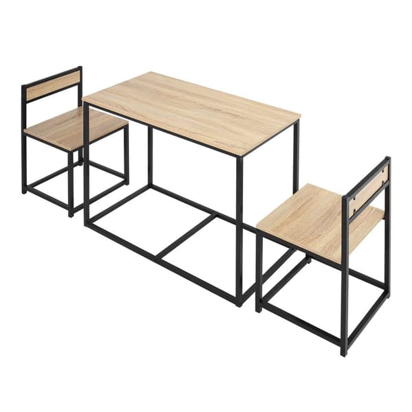 Matsalsbord med Stolar, 90x47x76 cm, Ek