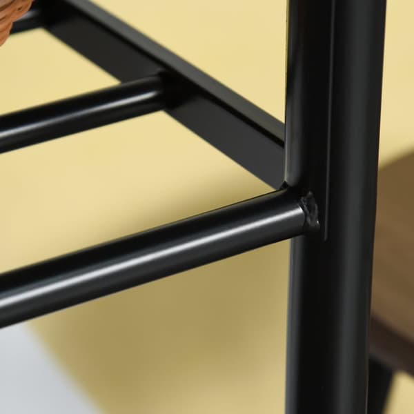 Barbord Set, 80x50x90 cm, Svart