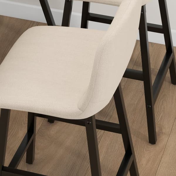 Bord med Barstol Set, 120x60x91 cm, Beige