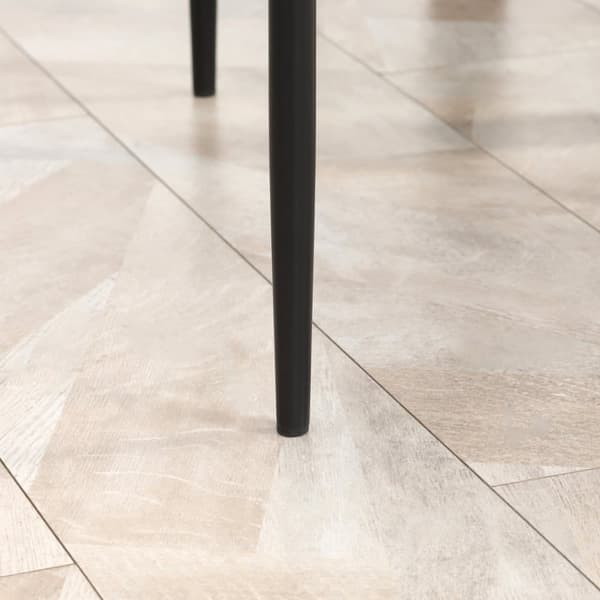 Spisesæt, 5-deligt spisegruppe, 120x60x75 cm, Sort