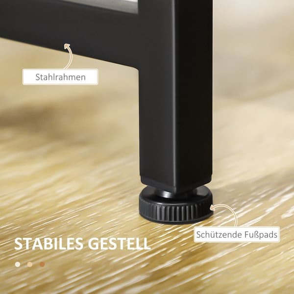 Matsalsset, 3er-Set, 120x70x75 cm, Natur