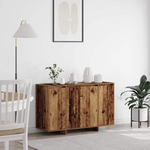 Brun Sideboard Gammalt trä Trä 120 x 41 x 75 cm Sideboard