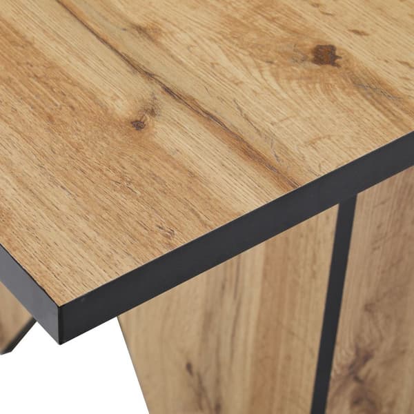 Rootz Modern Kitchen Dining Table - Bistro Table - Matsalsbord - Hållbar ram - 138,5 cm x 80 cm x 75 cm