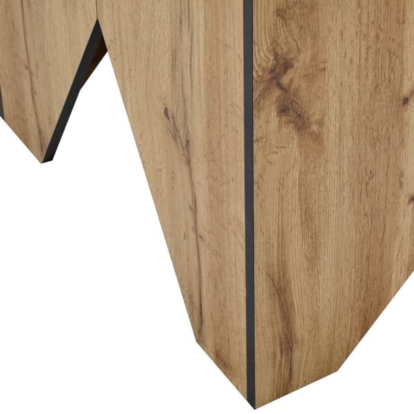Rootz Modern Kitchen Dining Table - Bistro Table - Matsalsbord - Hållbar ram - 138,5 cm x 80 cm x 75 cm