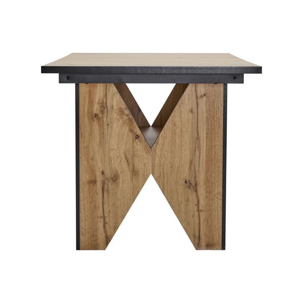 Rootz Modern Kitchen Dining Table - Bistro Table - Matsalsbord - Hållbar ram - 138,5 cm x 80 cm x 75 cm
