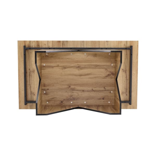 Rootz Modern Kitchen Dining Table - Bistro Table - Matsalsbord - Hållbar ram - 138,5 cm x 80 cm x 75 cm