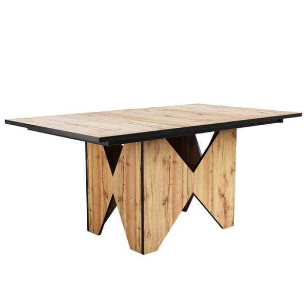 Rootz Modern Kitchen Dining Table - Bistro Table - Matsalsbord - Hållbar ram - 138,5 cm x 80 cm x 75 cm