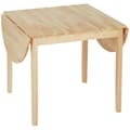 Miniatyrbillede 1 af 6: Rootz Foldbart ovalt spisebord - Rumbesparende bord - Solid træbord - Optimer plads - 140L x 70b x 75 timer cm