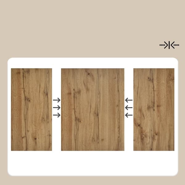 Rootz Modern Kitchen Dining Table - Bistro Table - Unikt designbord - Stylish & Su tble - 138,5 cm x 80 cm x 75 cm