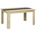 Miniatyrbild 6 av 6: Rootz matbord för 6 - Skandinaviskt matbord - brunt utseende - Stabilitet och stil - 140L x 90B x 75H cm