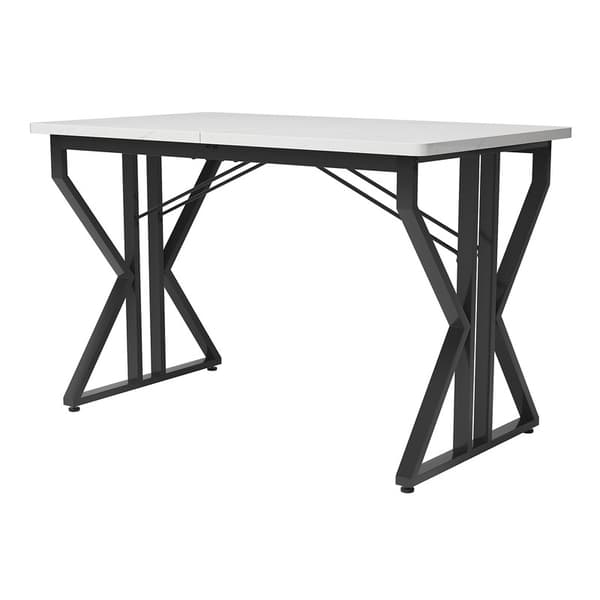 Köksbordsset, Matbord 4 stolar set, Marmor mönster bord, Svart järnben matbord, Grå matstolar